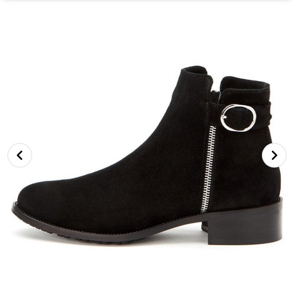 Aquatalia Orleena Suede Ankle Boots - Picture 3 of 4